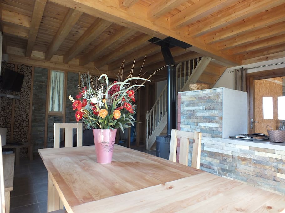 le coin repas,