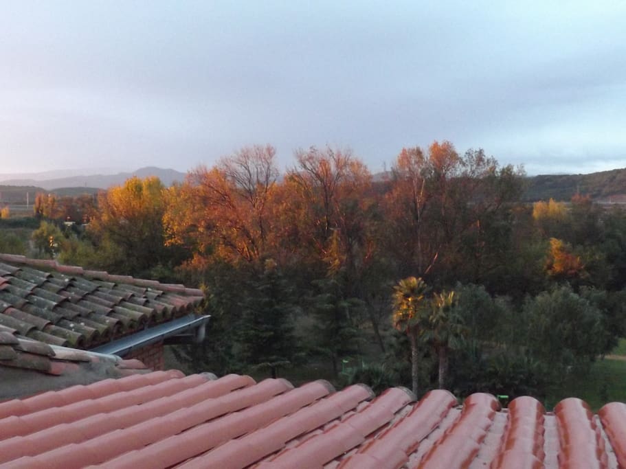 Ahora que estamos en otoño podes disfrutar de este tipo de vistas.