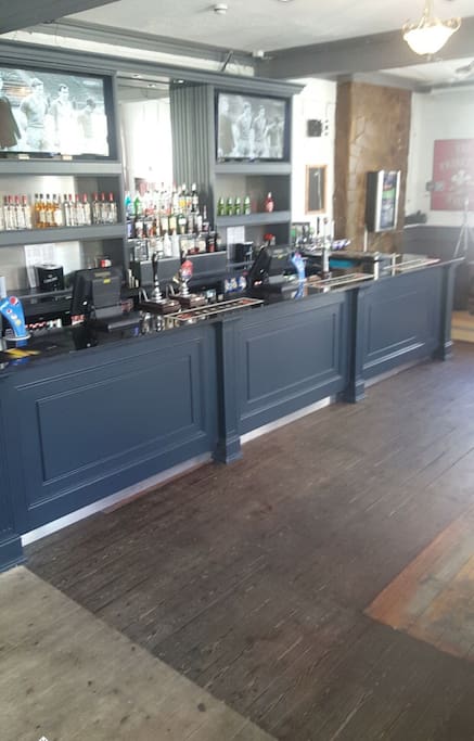Downstairs Bar area
Large TV Screens
Sky Sports
Real Ales