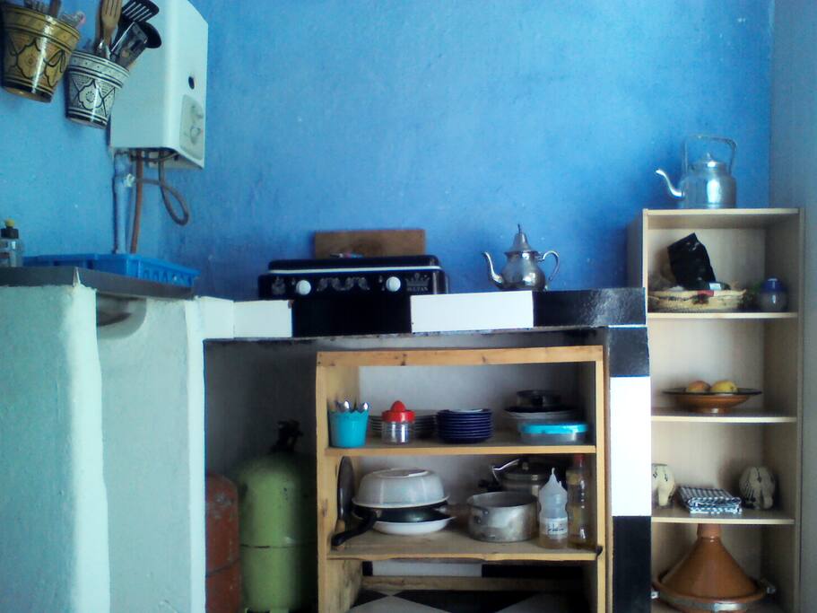 Cuisine (haut) // Kitchen (upstairs)