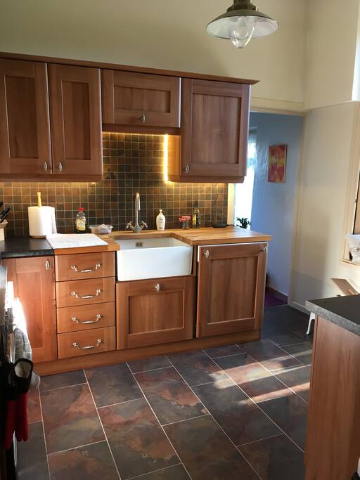 Utility room off the kitchen.