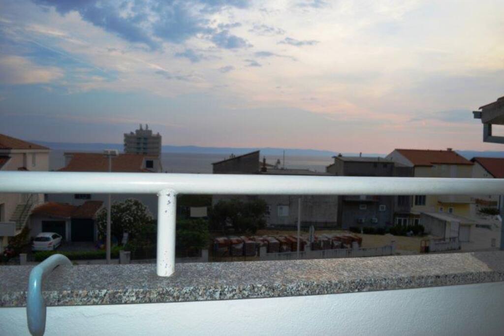 View from the balcony
