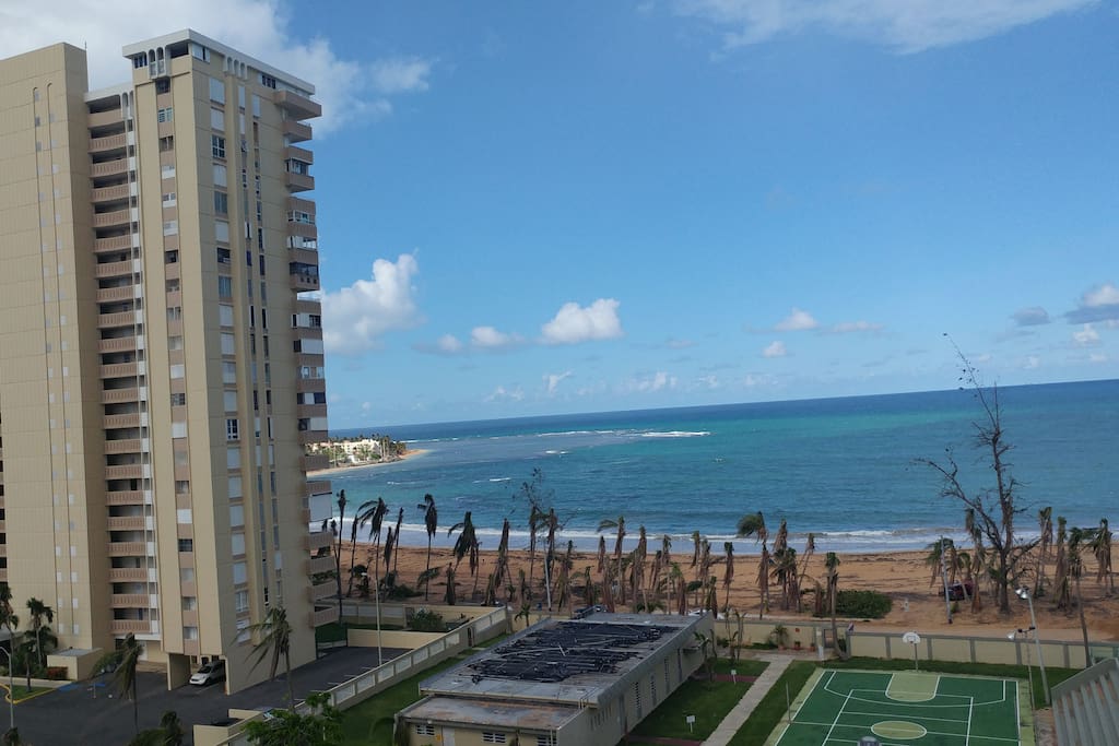 Playa Azul complex where we are located on the 20th floor