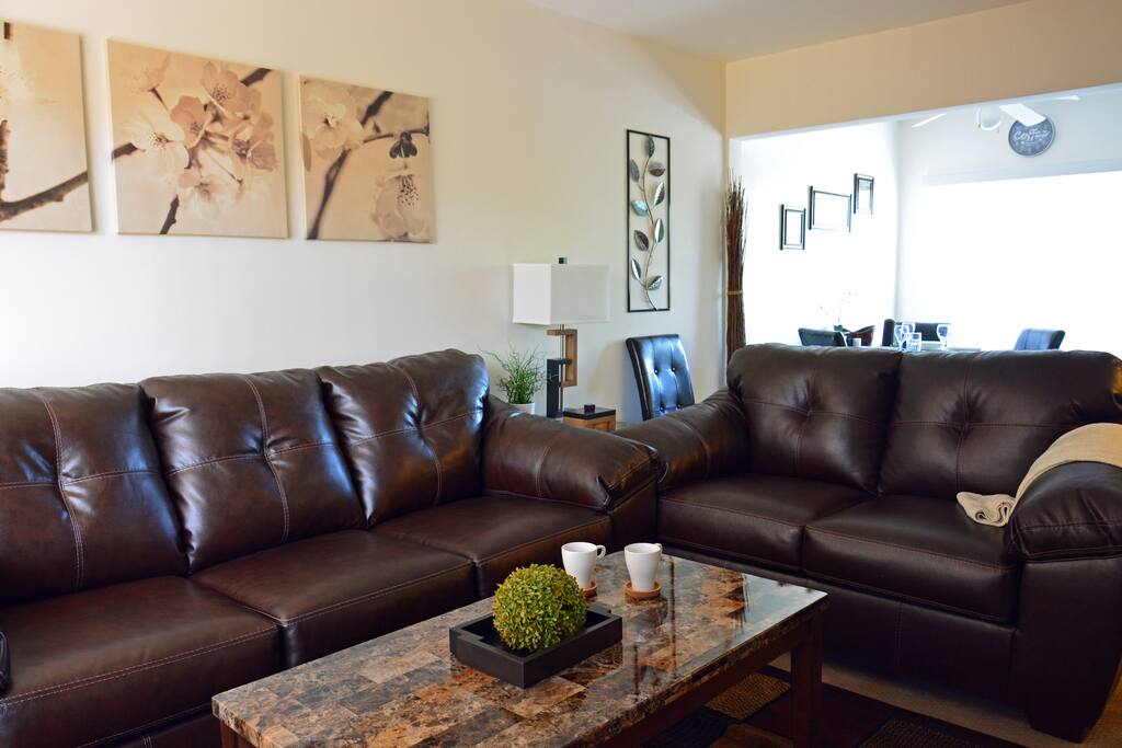 Living room, View from entrance door.