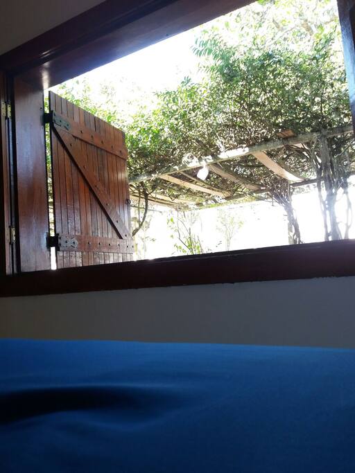 Vista da janela do quarto