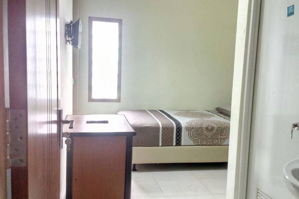 Clean room with new furniture