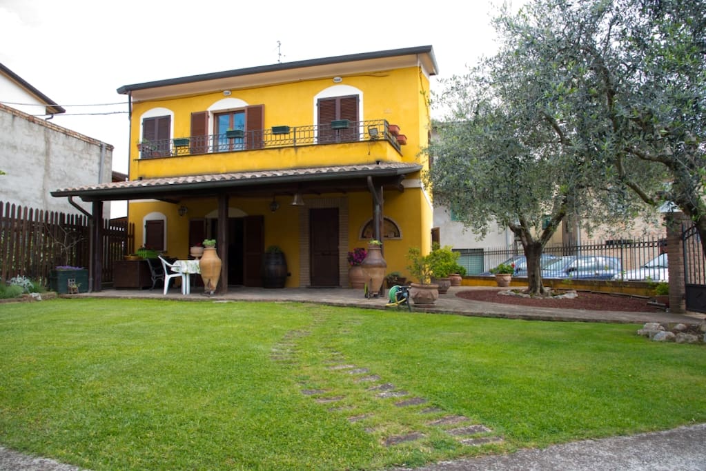 The apartment is at the ground floor