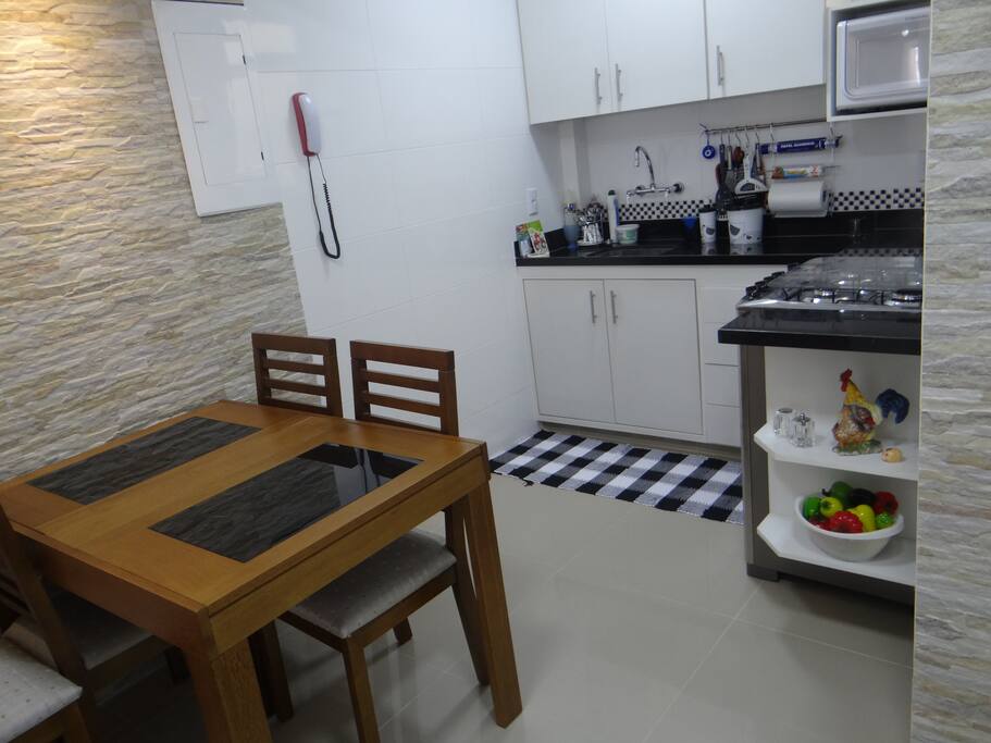 Cozinha com fogão