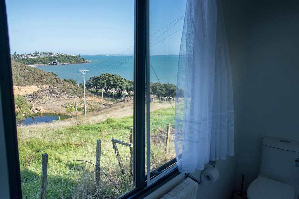 A view even from the shower!