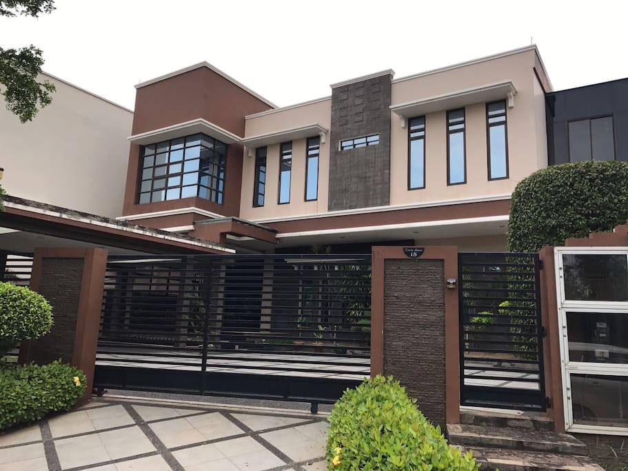 Front side of the house.