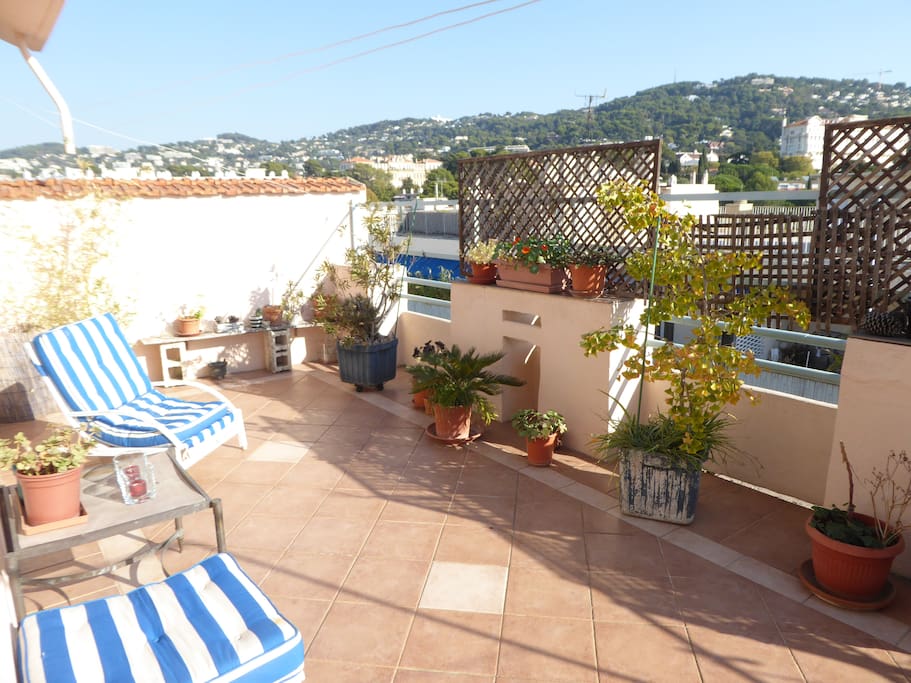 Terrasse plein Est
