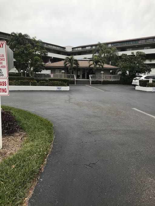 Entry to the Waterway Luxury Condominium Complex
