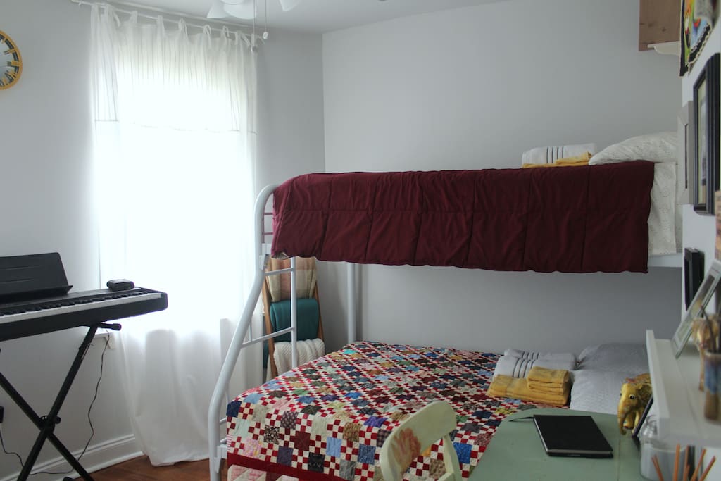 Your private room and office