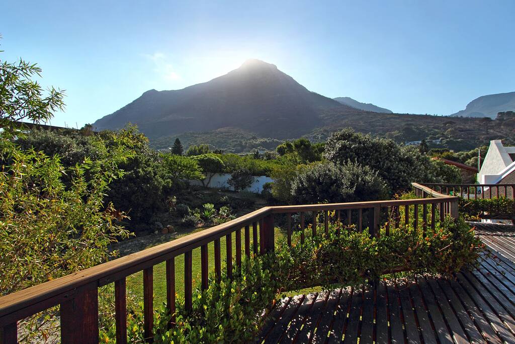 view from main bedroom balcony