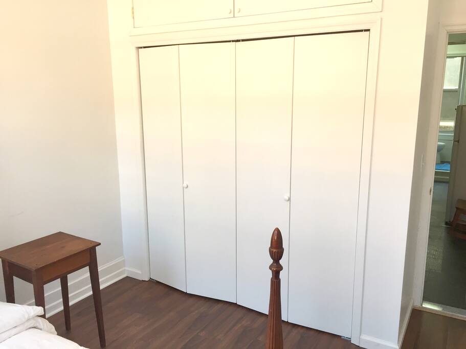 LOTS OF CLOSET SPACE