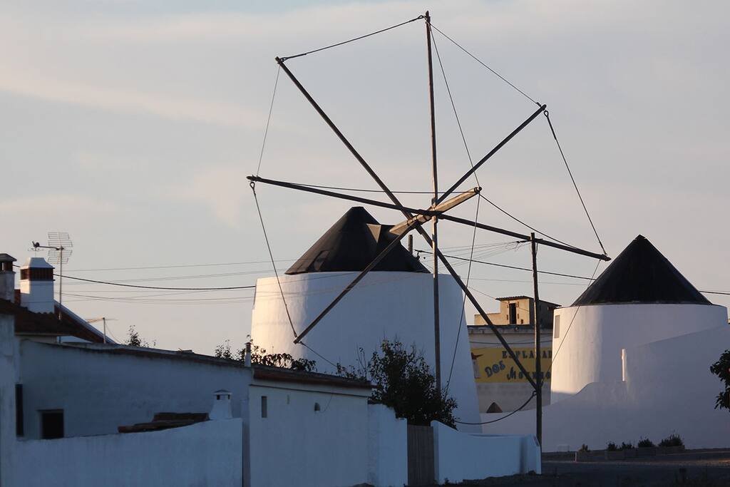 Vista dos moinhos
