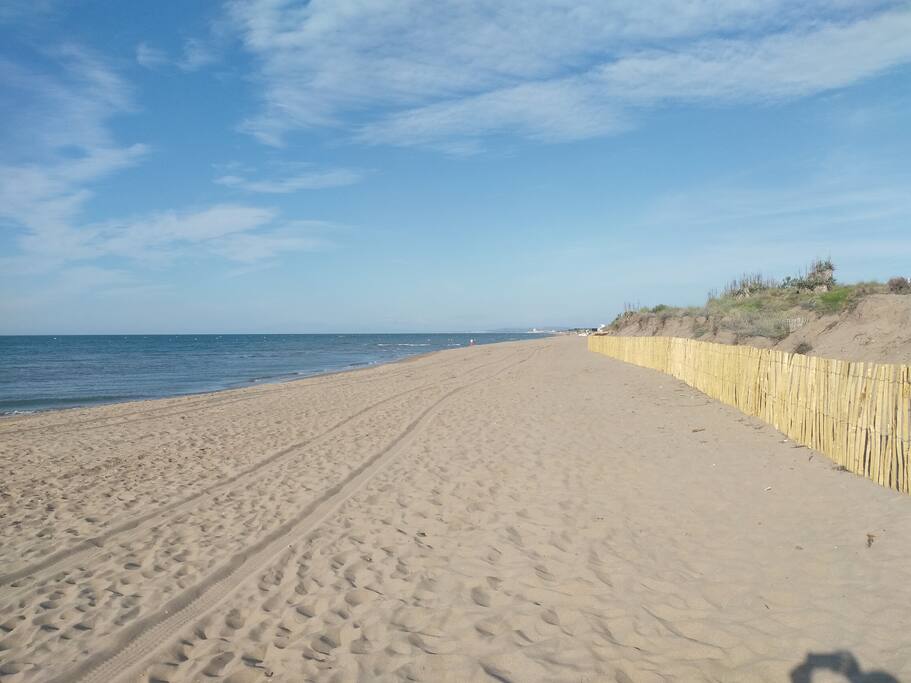 la plage côté Ouest