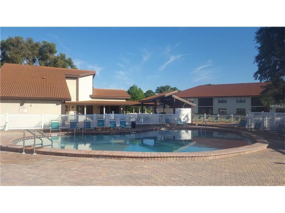 1 of 2 heated pools and spa