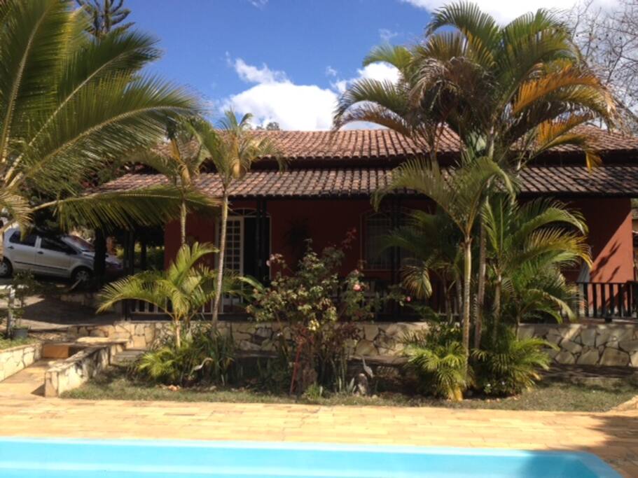 Vista da casa