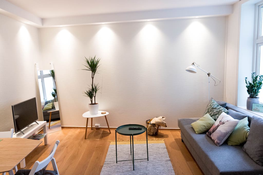 The living room
