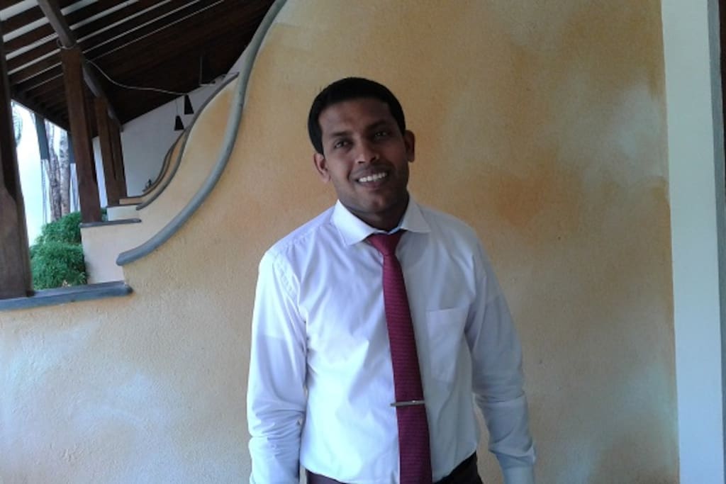 meet Chaminda the director of operations
