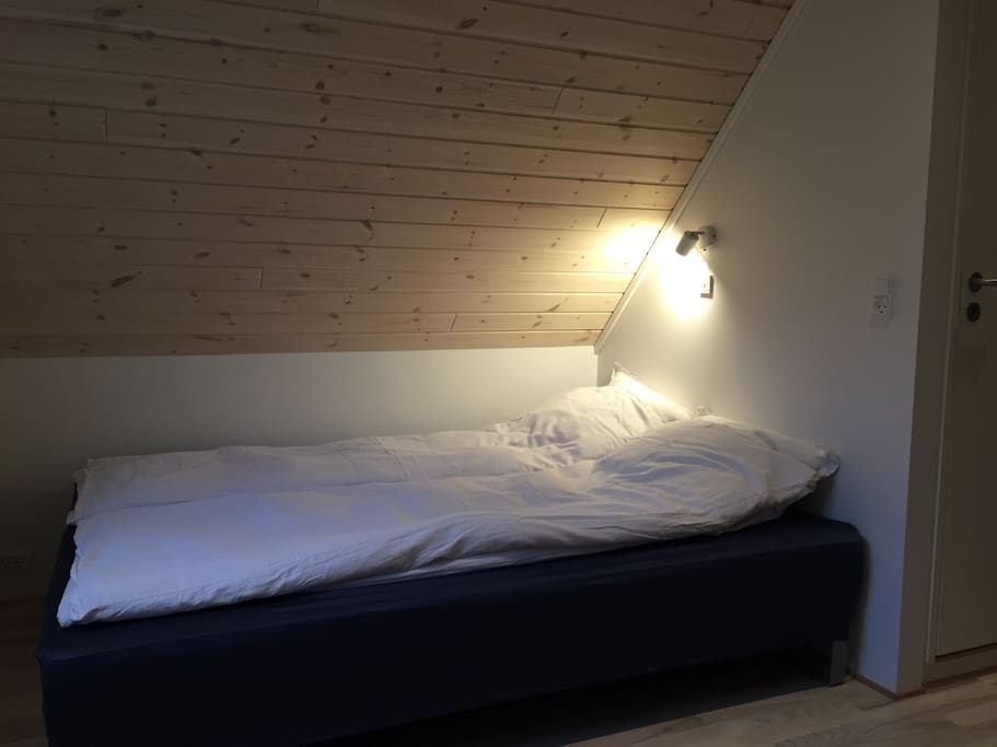 Sovesofa lavet om til dobbelt seng