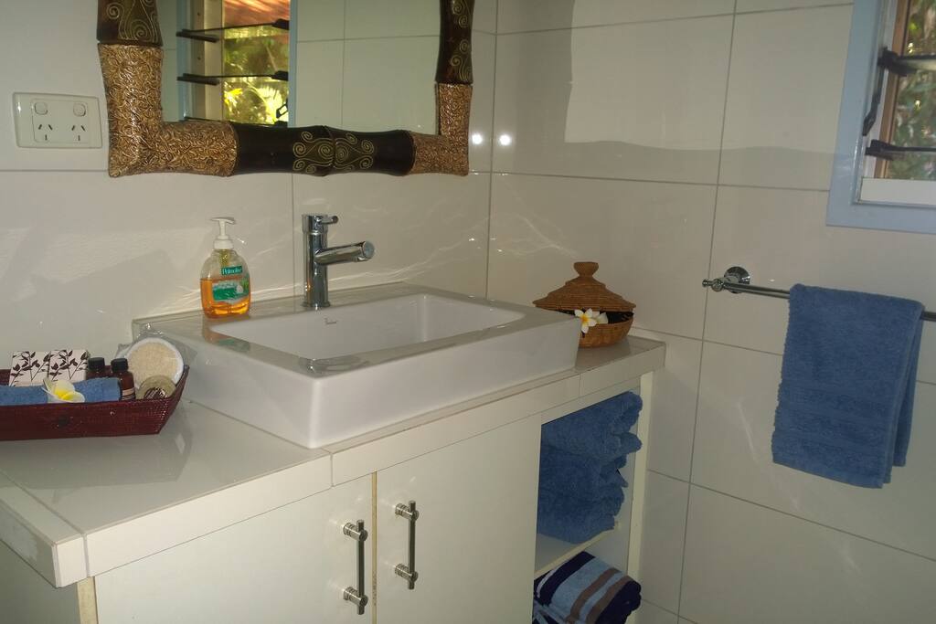 Modern Private Bathroom walk in shower