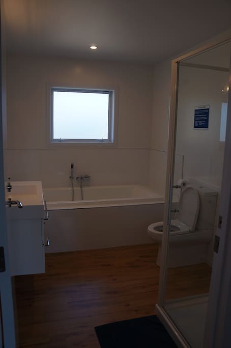 Bathroom shared with other guests