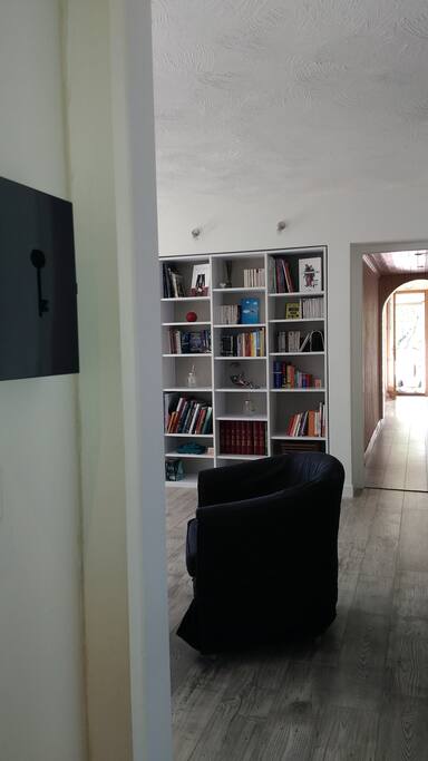 entrée sur le salon