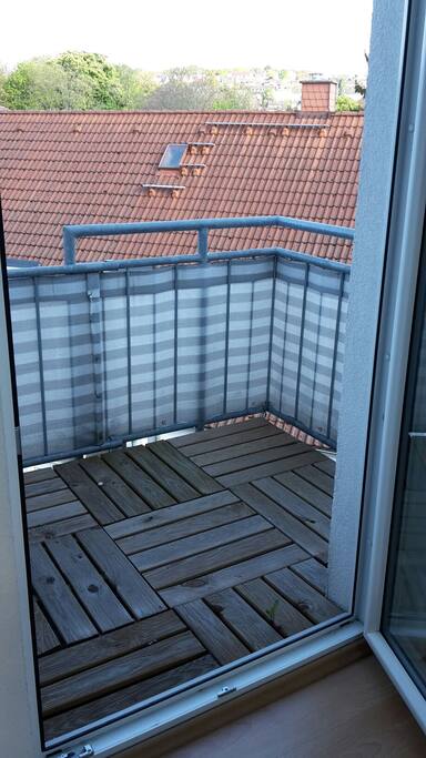 Kleiner privater Balkon