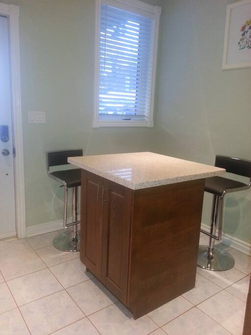 island in the kitchen