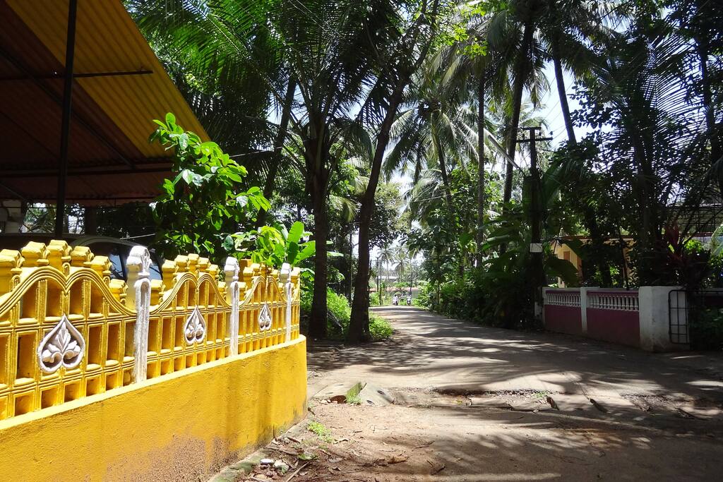 You'll love the surroundings - there's plenty of shade and the traffic won't bother you here.