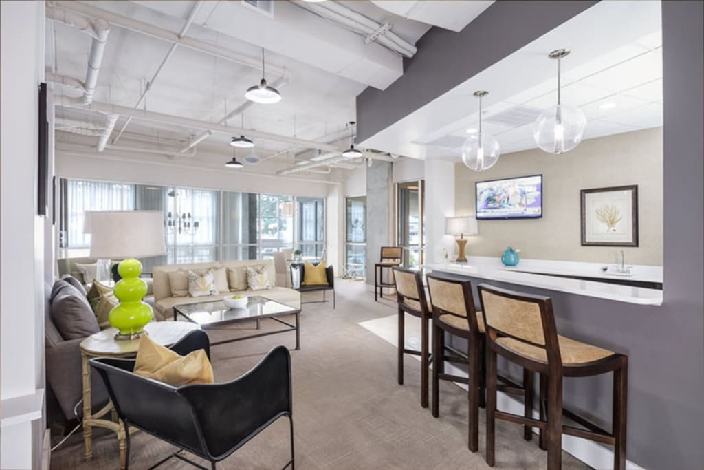 Lounge area