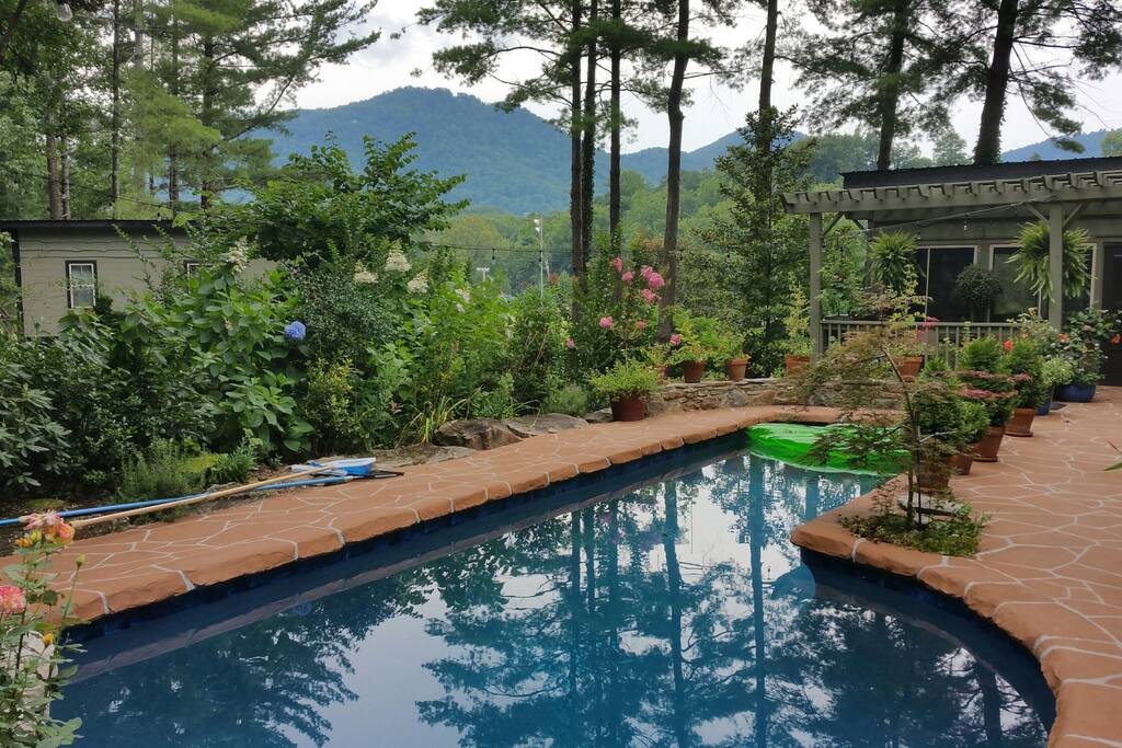 View from pool