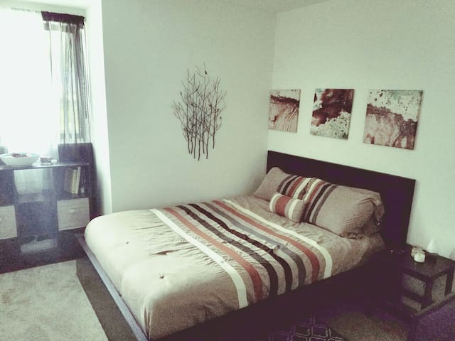 Cozy room in suburban apartment