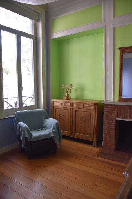 première chambre avec possibilité de lit simple