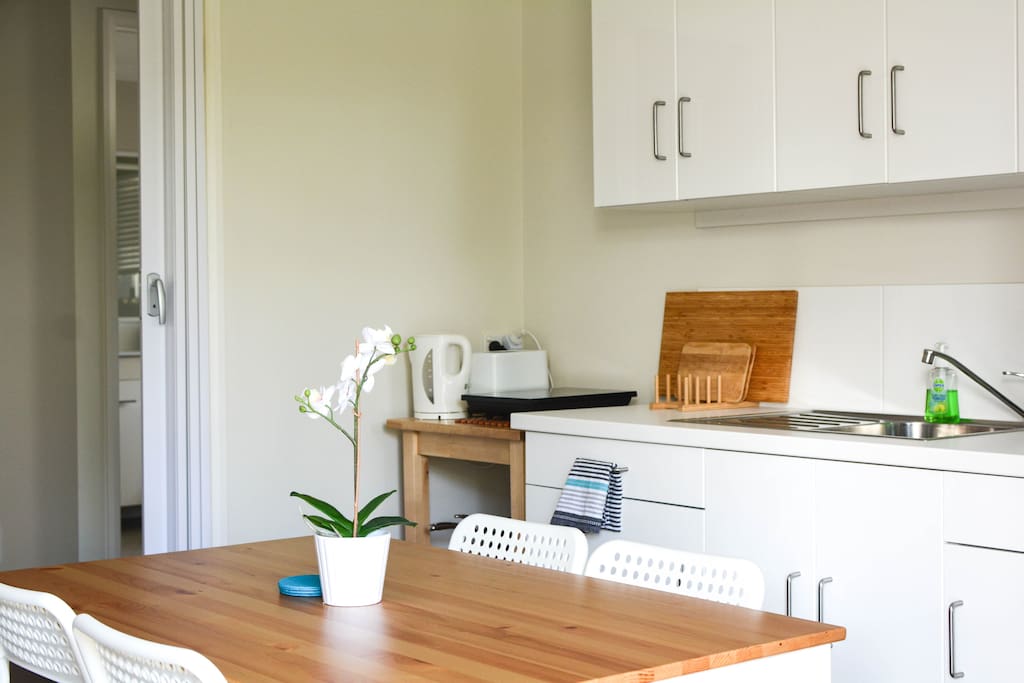 Kitchenette as part of Bedroom One