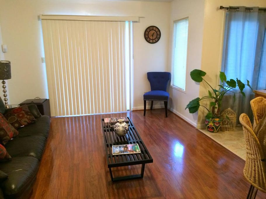 Beautiful spacious living room area for your enjoyment.