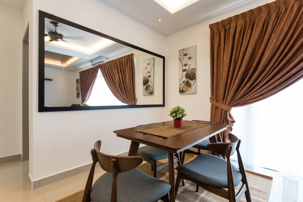 Appropriate sized dining table