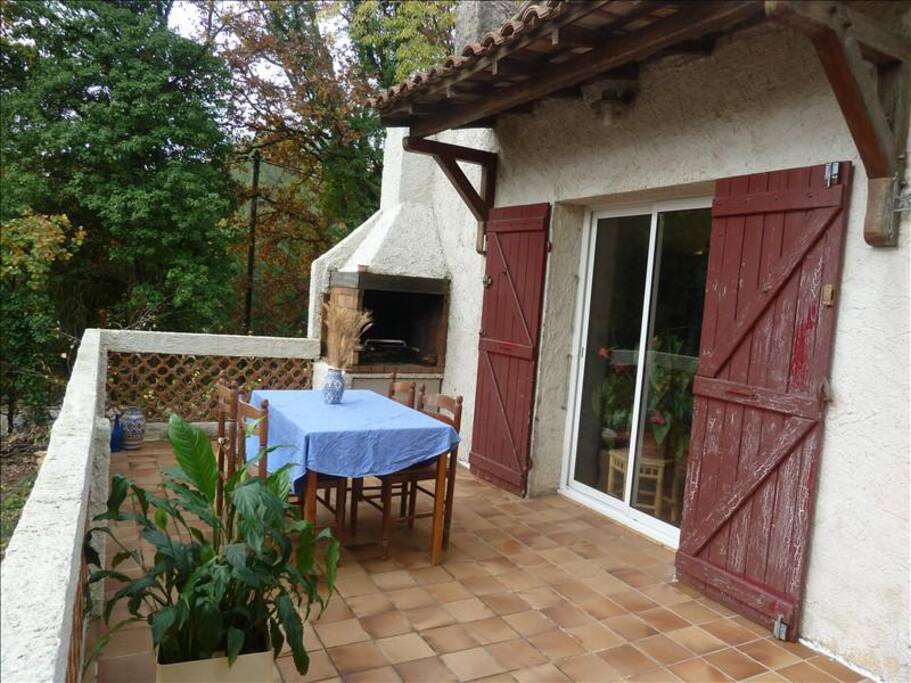 Terrasse Barbecue