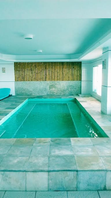 Piscina aquecida e Sauna