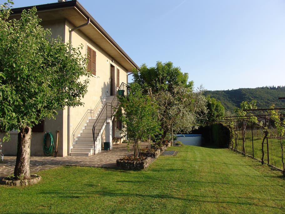 entrance to upper floor apartment