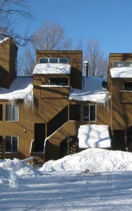 Winter at the condo