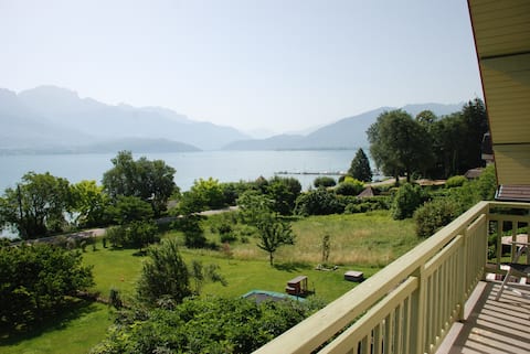On the shores of Lake Annecy
