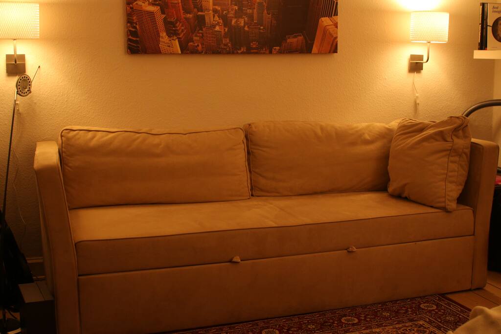 The bed you will sleep on. Nice and comfortable