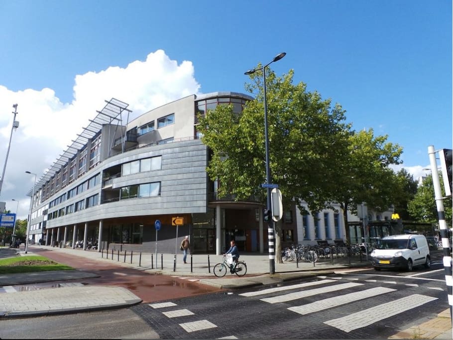 Midden in het centrum!