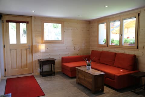 Nice 2 rooms 2 minutes away from the center of Villars