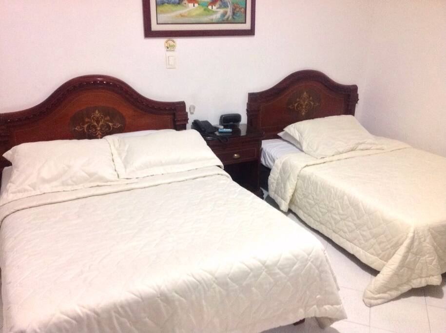 Una de las disposiciones de nuestras habitaciones