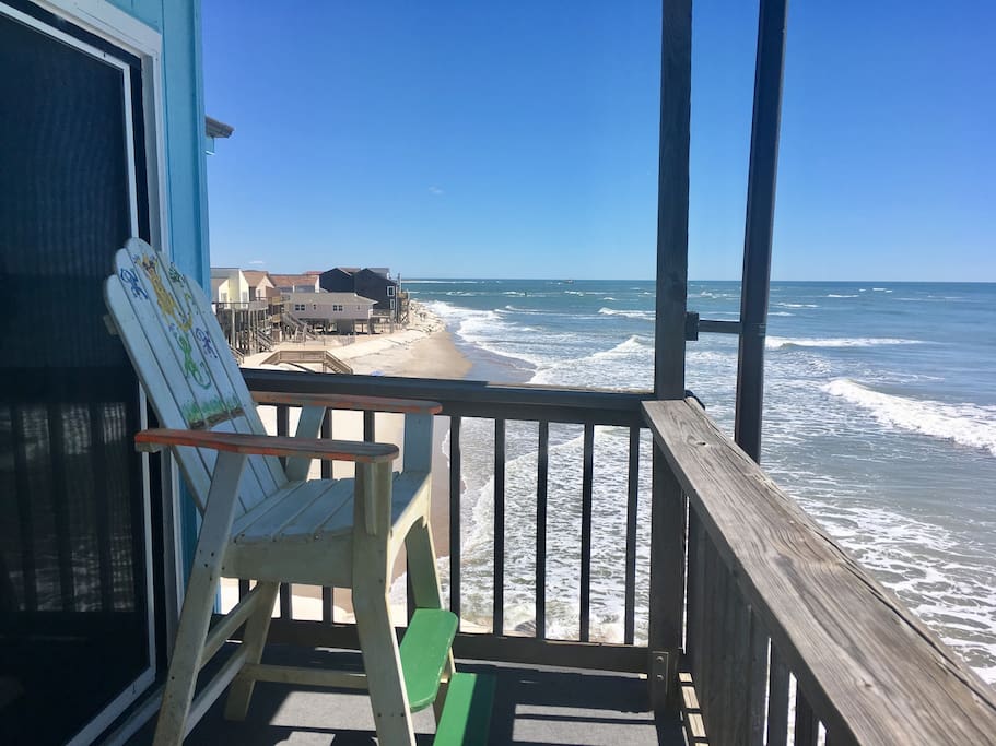 Private Oceanfront Balcony