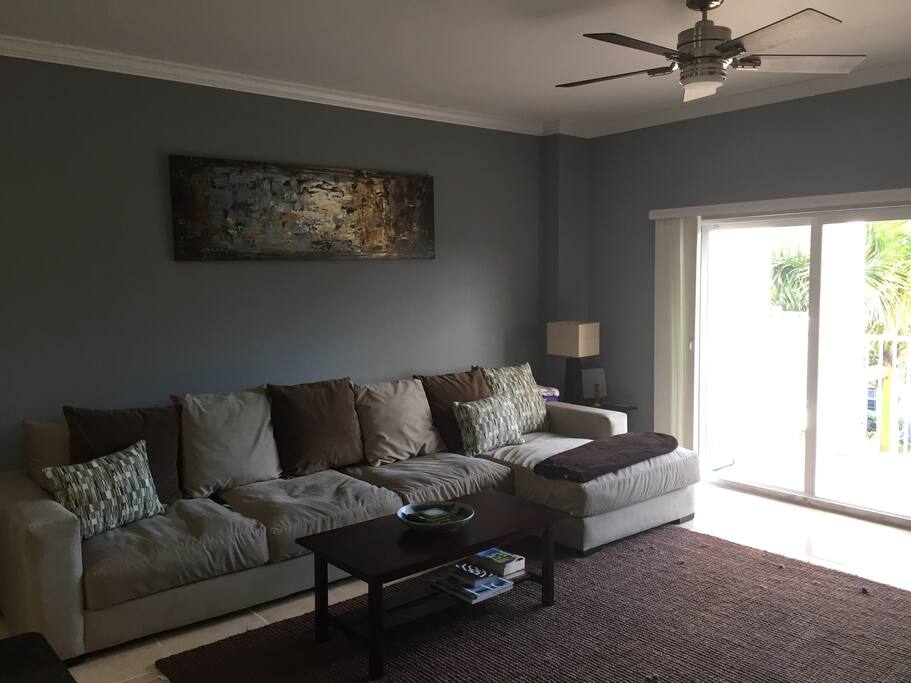 Living Room and Balcony